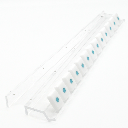 M&MM Clear Acrylic Rack & Pusher Set