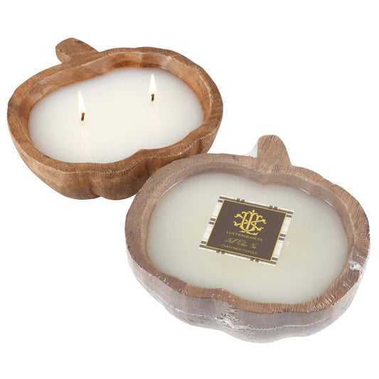 Fall Chai Tea Pumpkin Bowl Candle