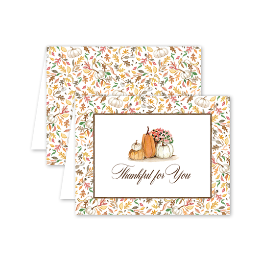 October Thanks Card