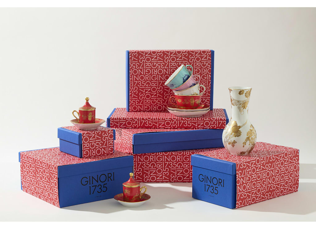 Oriente Italiano Trinket Box - Iris