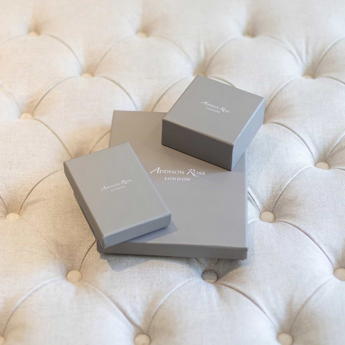 Square Alarm Clock - White & Gold