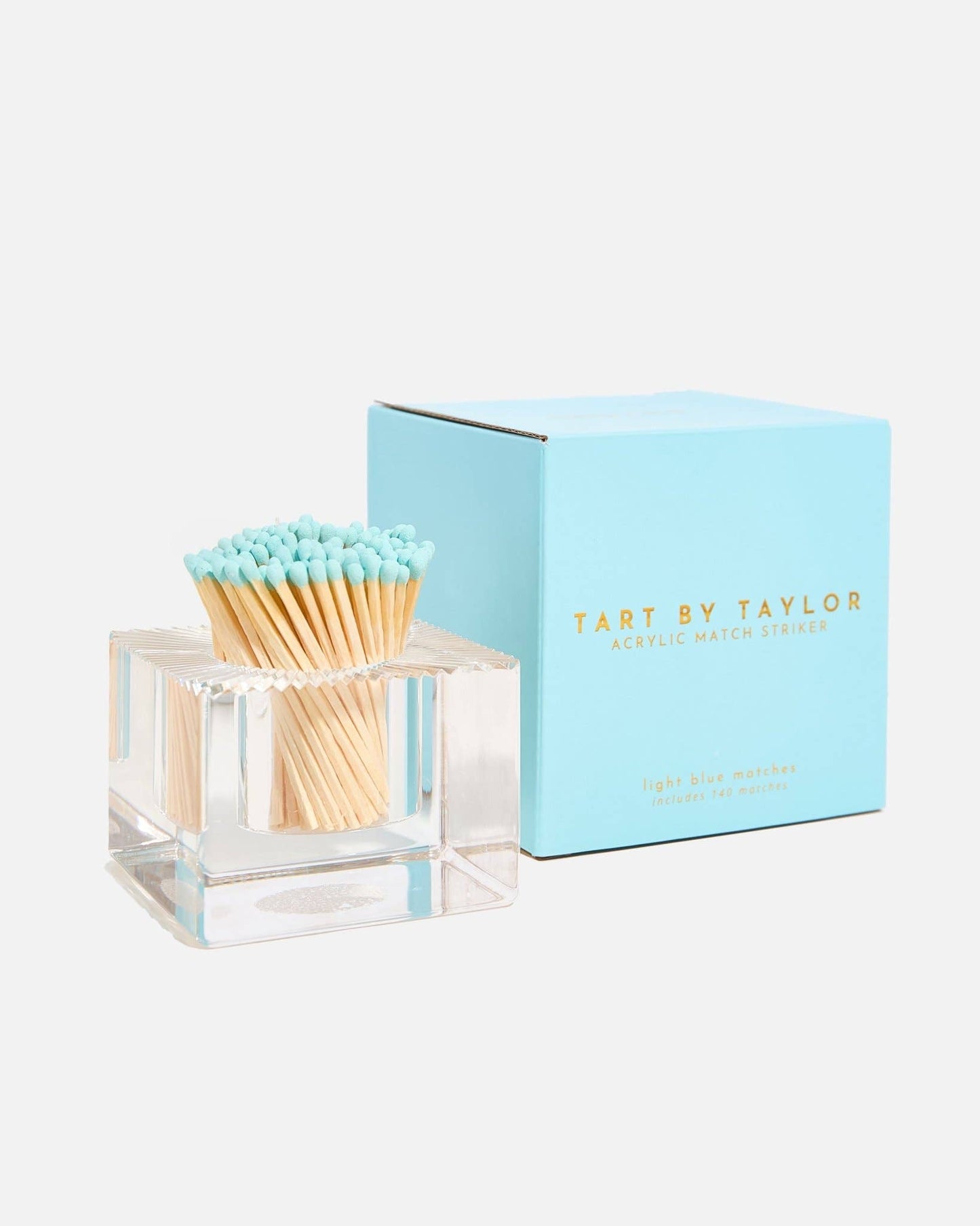 Square Match Striker - Light Blue Matches