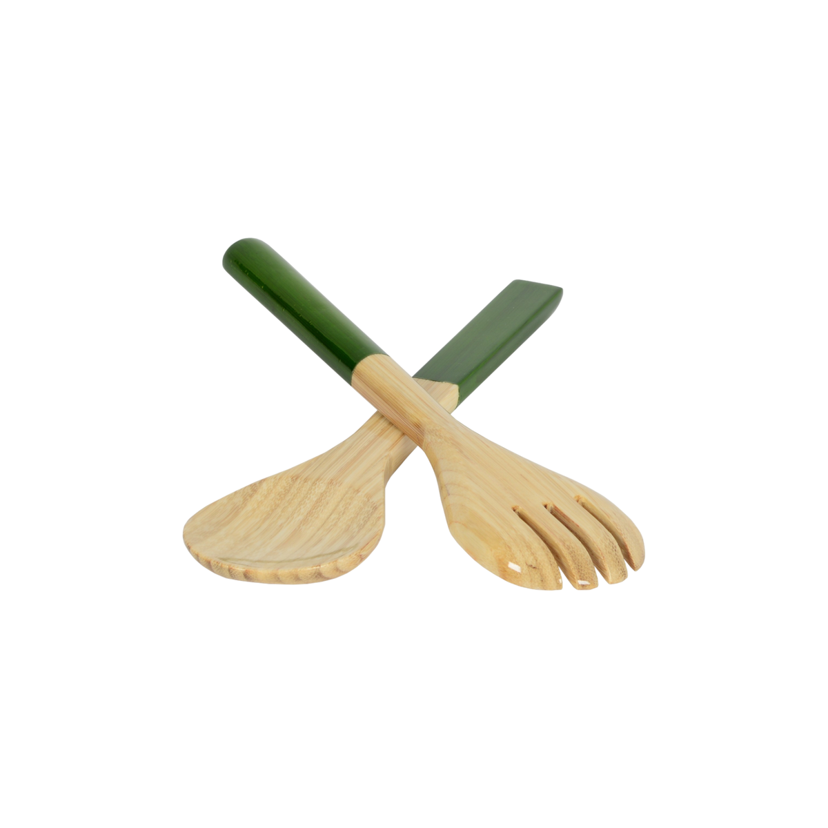 Small Bamboo Server Set - Grass Green