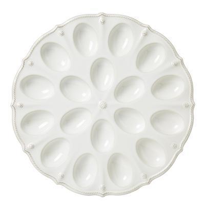 Berry & Thread 13" Deviled Egg Platter - Whitewash