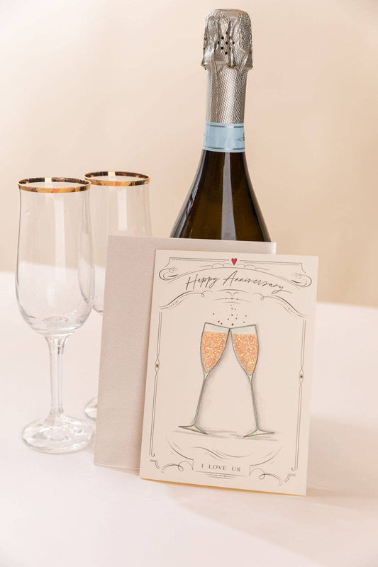 I Love Us Greeting Card