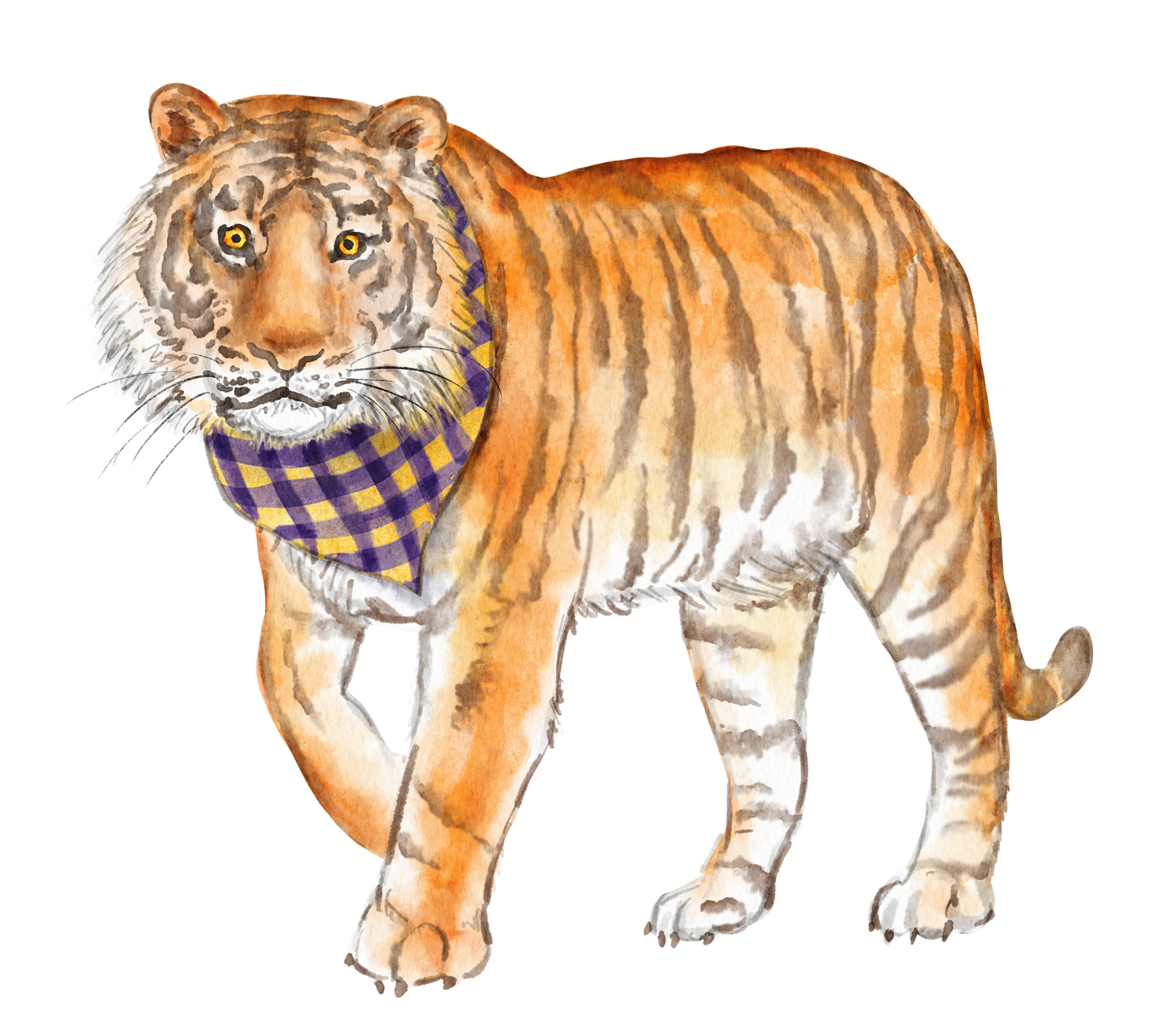 Louisiana Tiger Garden Stake