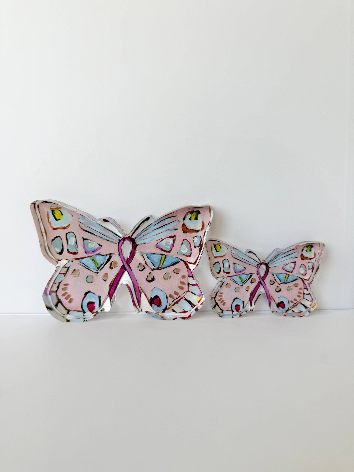 "Butterfly of Hope II" Acrylic - Mini Shelfie
