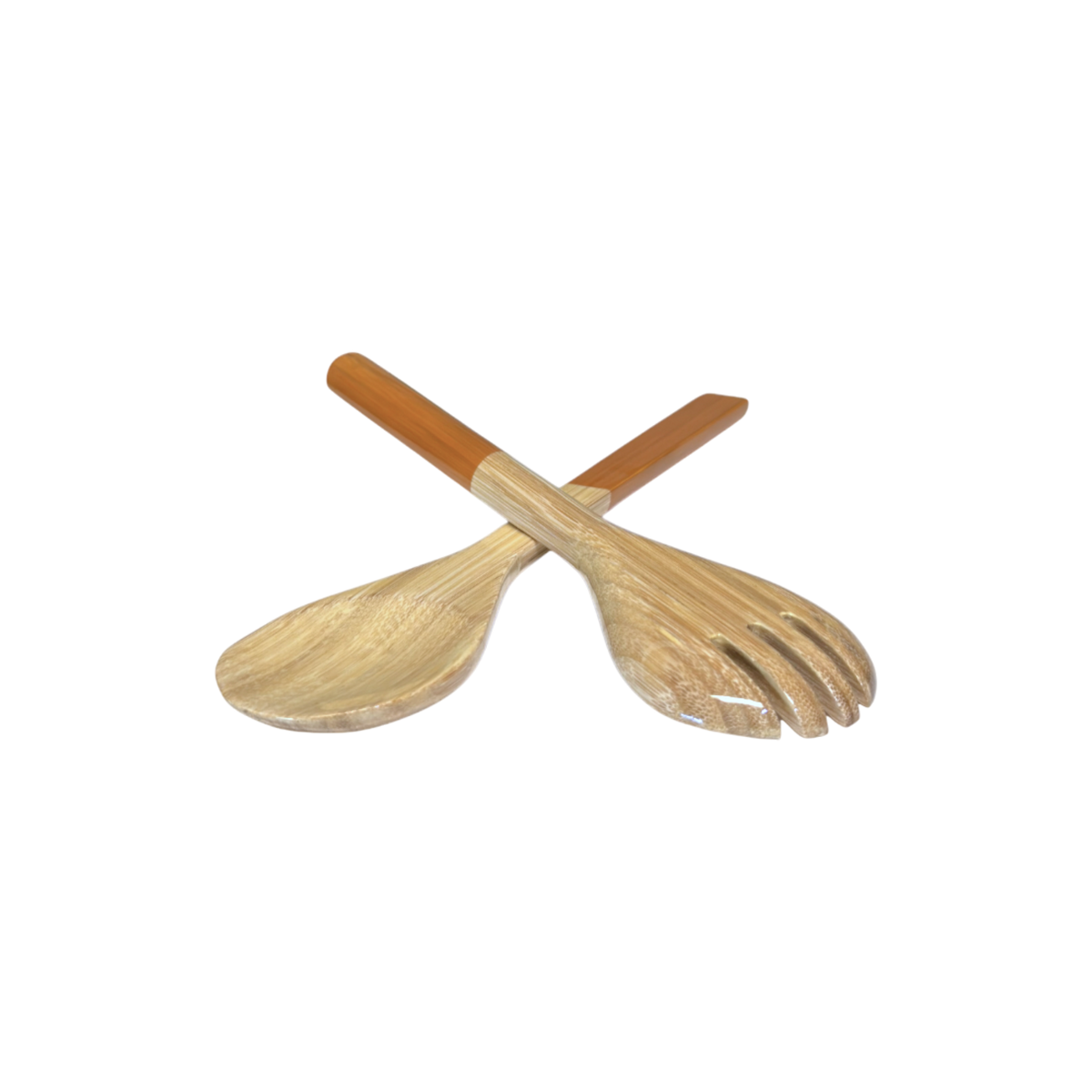 Small Bamboo Server Set - Apricot