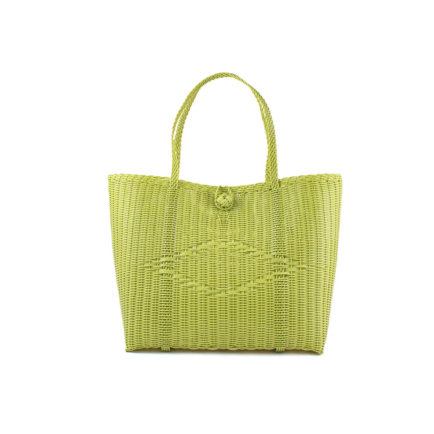 Medium Tote -  Solid Pear Green