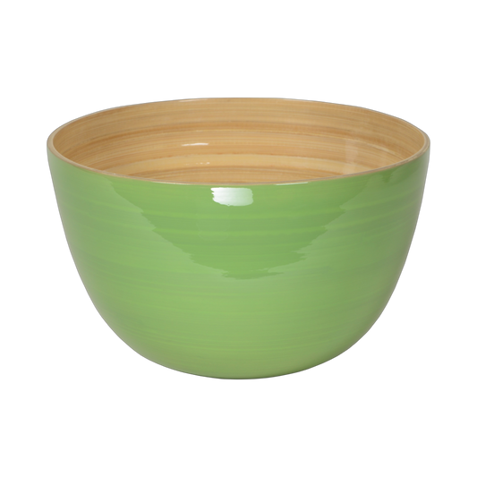 Bamboo Mixing Bowl: Pastel Green