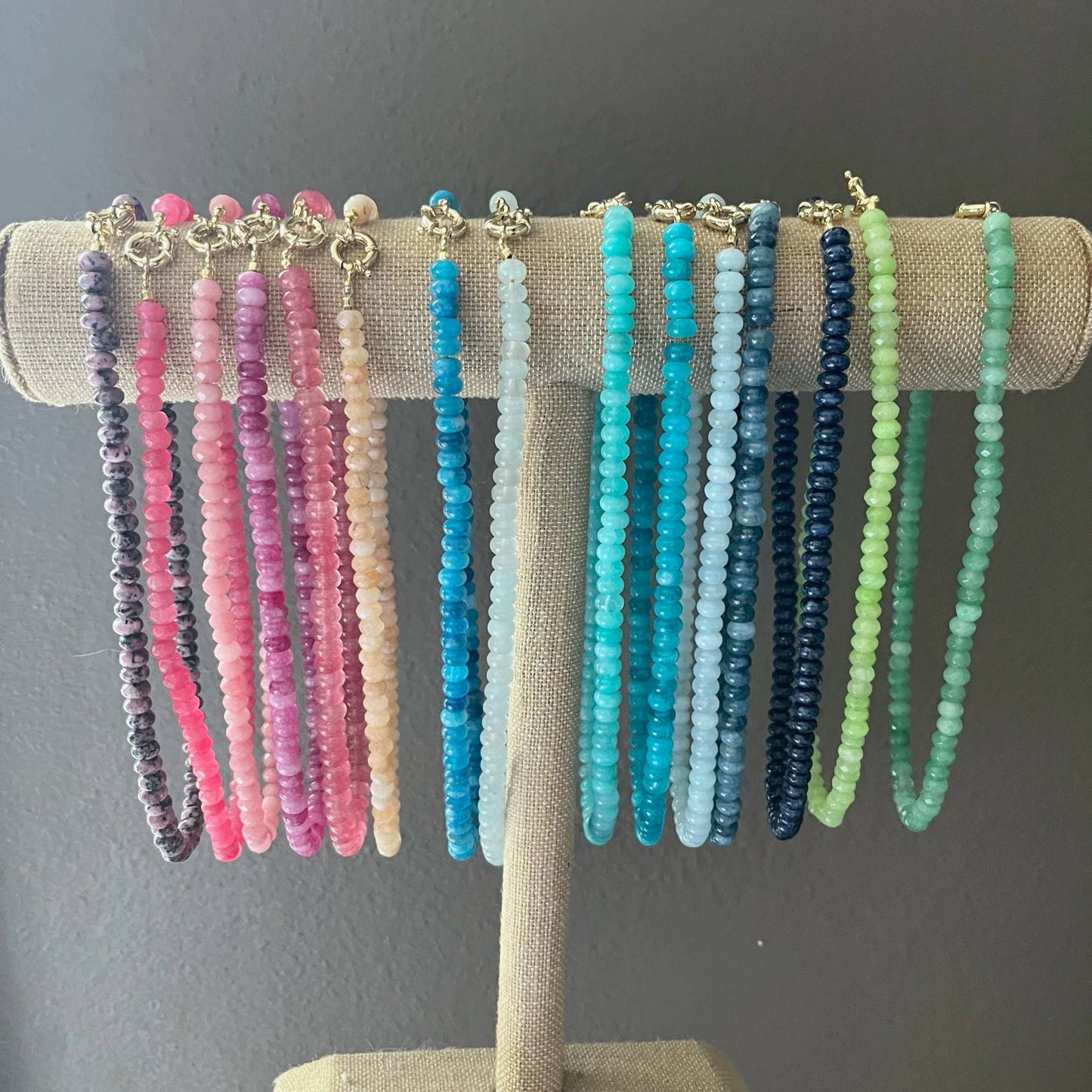 Candy Necklaces: Lilac Jade