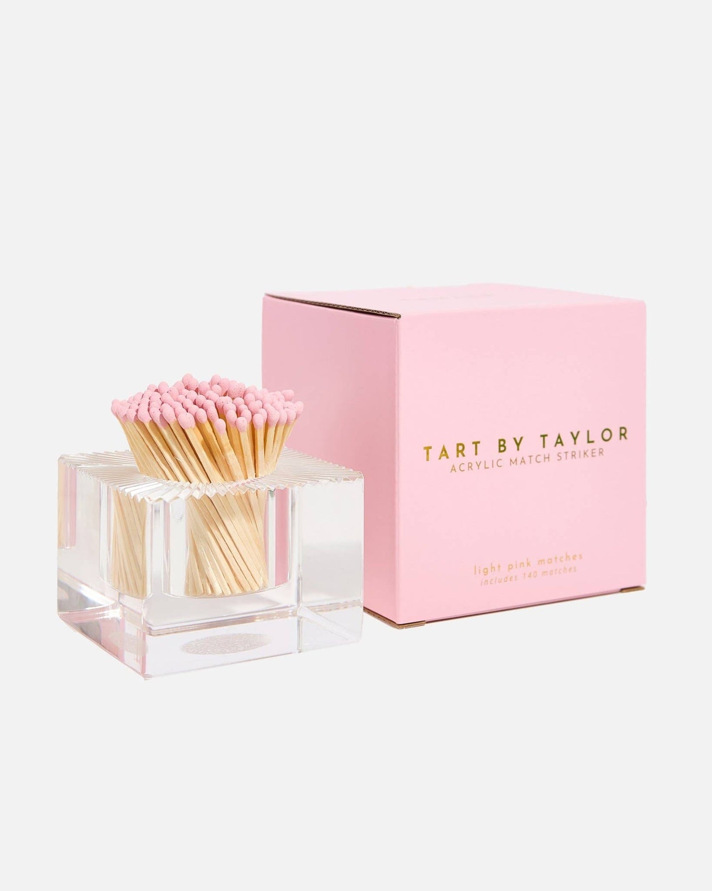 Square Match Striker - Light Pink Matches