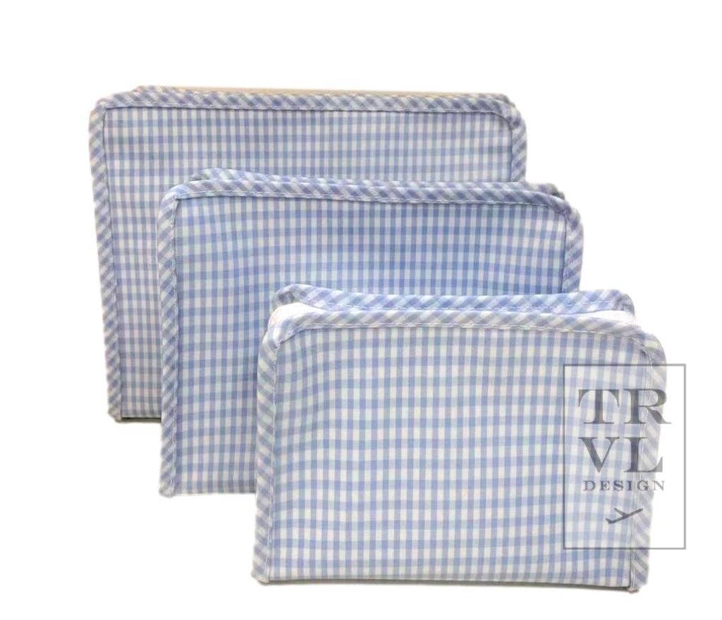 Roadie Medium - Gingham Mist