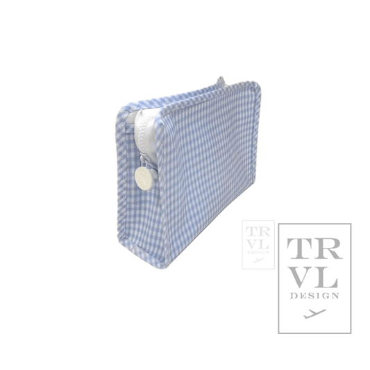 Roadie Medium - Gingham Mist