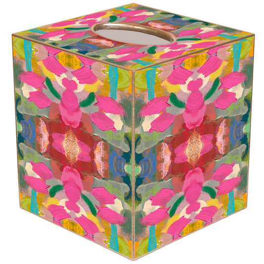 Paper Mache Tissue Box - Moroccan Pink Laura Park