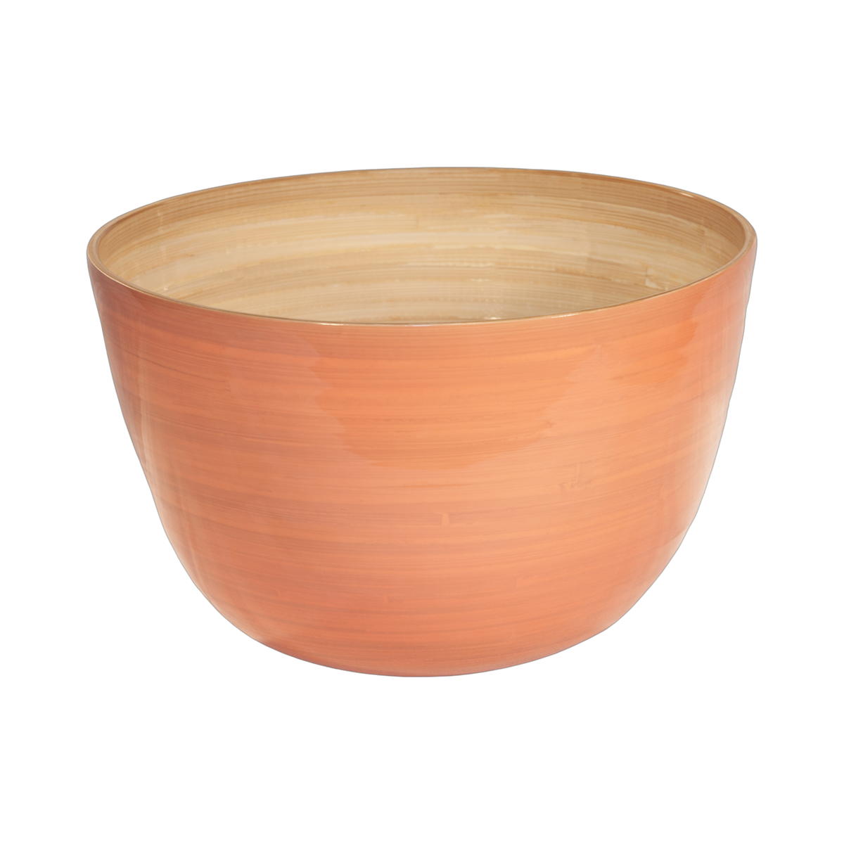 Bamboo Mixing Bowl: Red