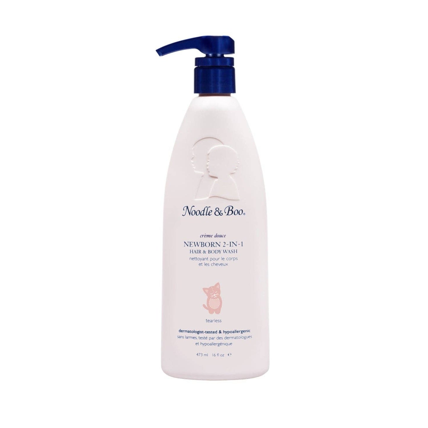 Newborn 2-in-1 Hair & Body Wash - Crème Douce, 16 oz
