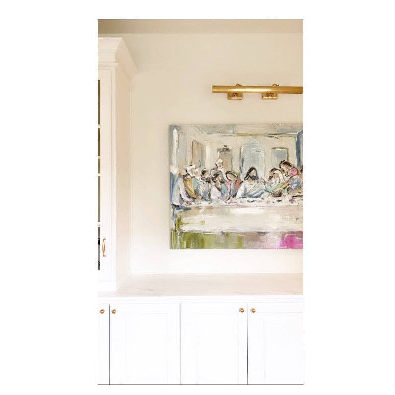 "The Legacy Meal II" Canvas Print: 10X8"