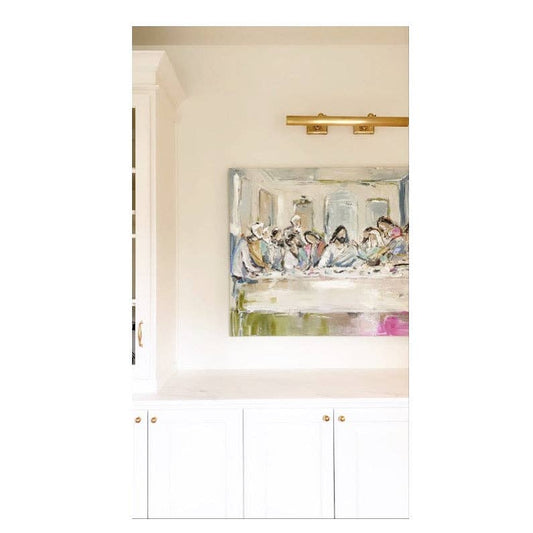 "The Legacy Meal II" Canvas Print: 10X8"