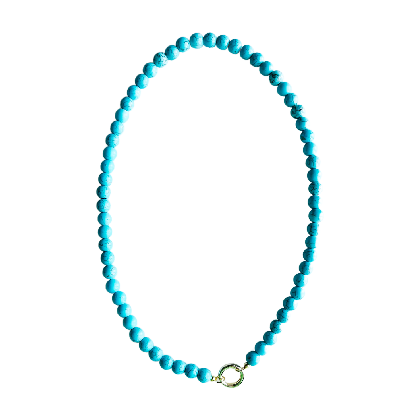 Mini Gumball Necklace: Pink Jade