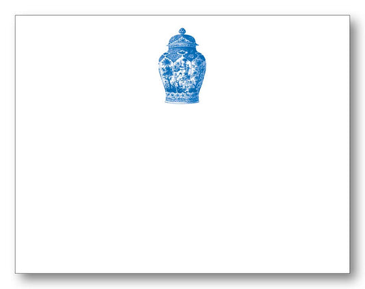 Chinoiserie Flat Card