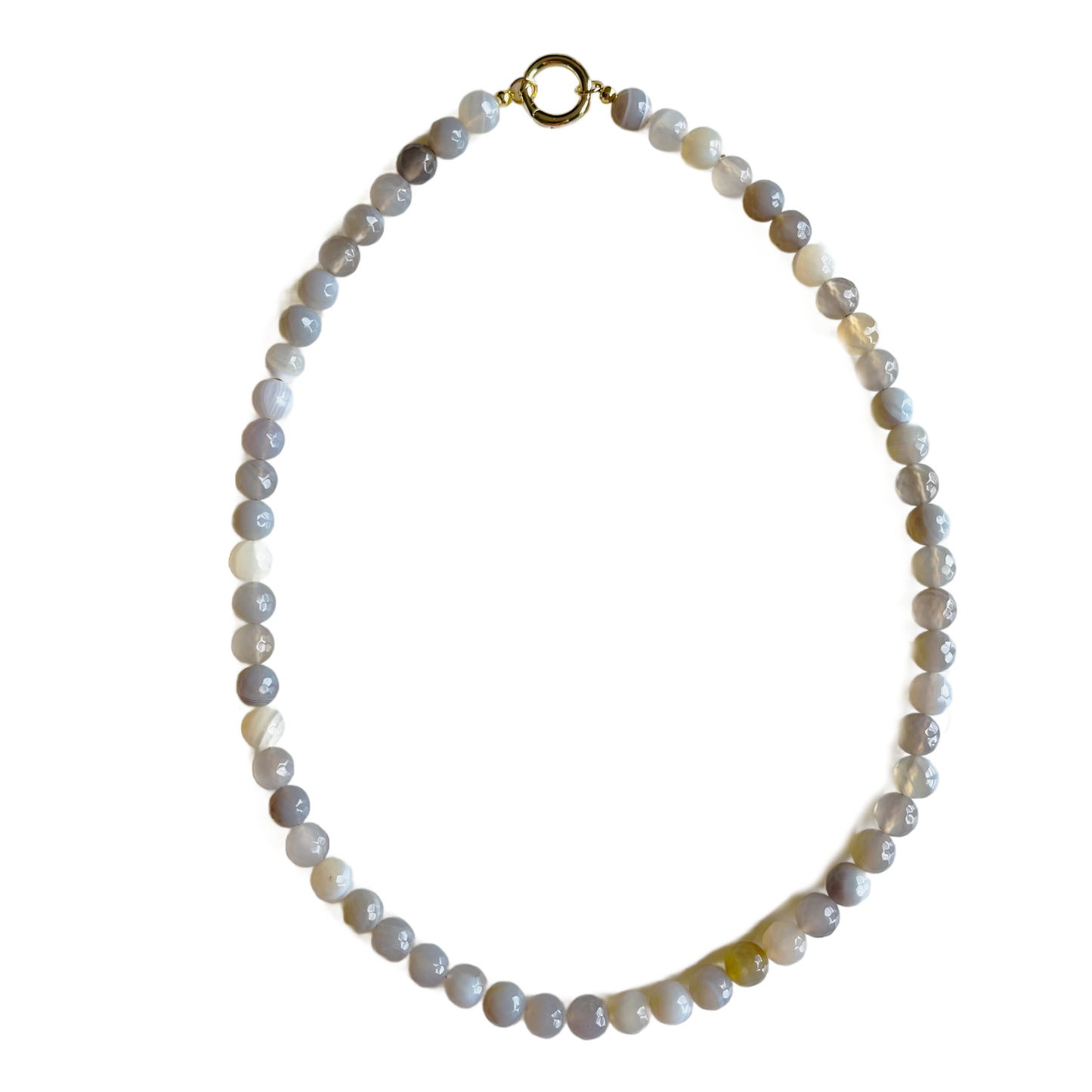 Mini Gumball Necklace: Hot Pink Howlite