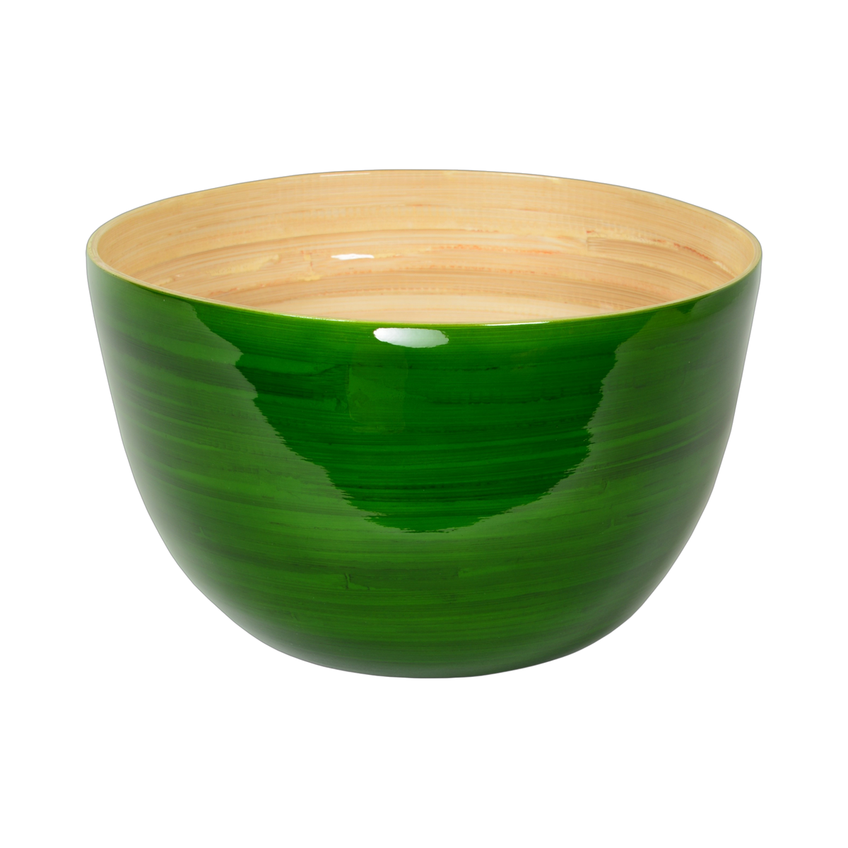 Bamboo Mixing Bowl: Red