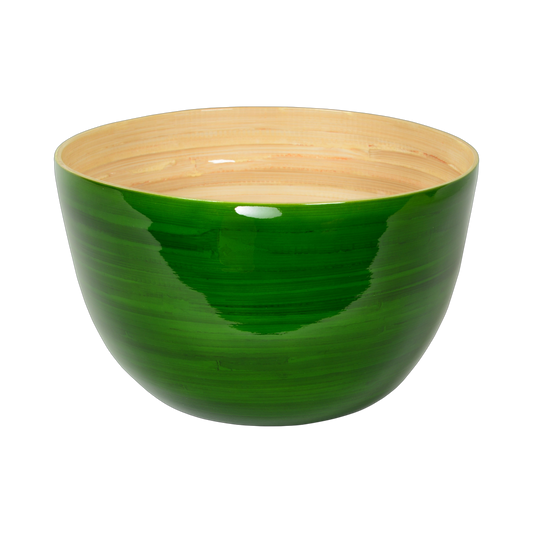 Bamboo Mixing Bowl: Grass Green