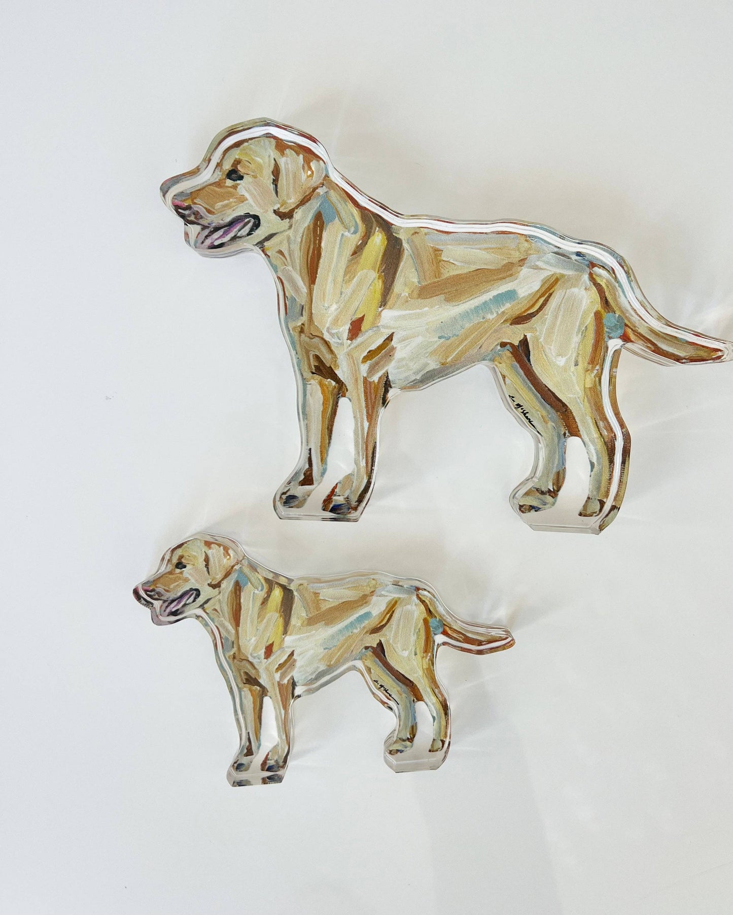Yellow Lab Acrylic - Small