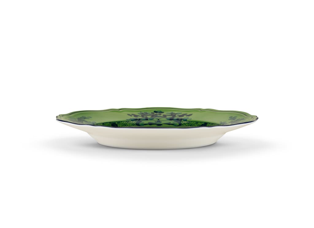 Oriente Italiano Flat Dinner Plate - Malachite