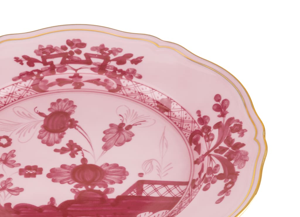 Oriente Italiano Flat Dessert Plate - Porpora