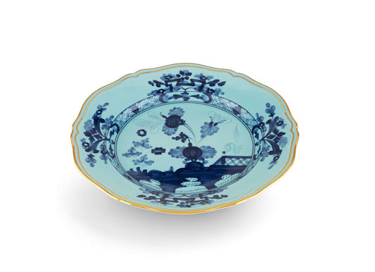 Oriente Italiano Flat Dessert Plate - Iris