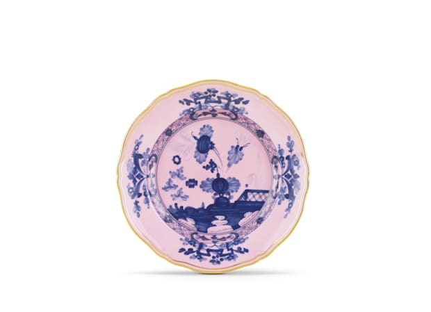Oriente Italiano Flat Dessert Plate - Azalea