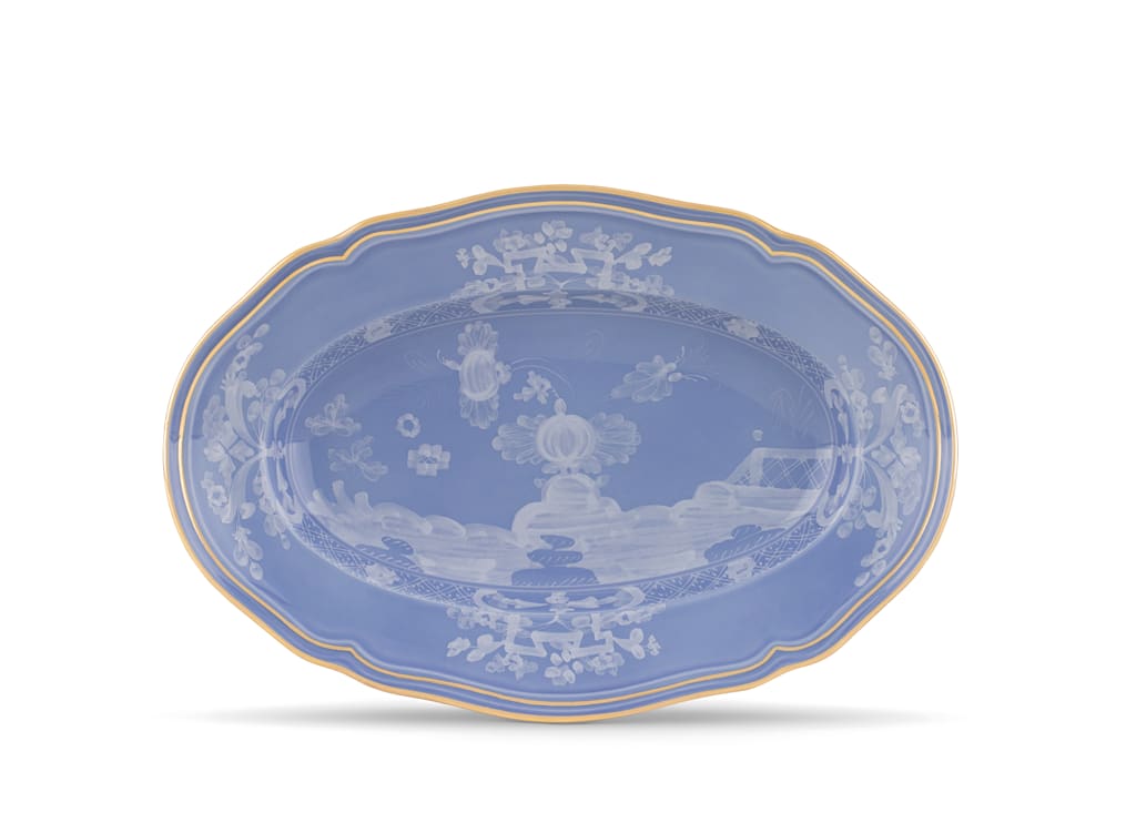 Oriente Italiano Oval Platter - Pervinca