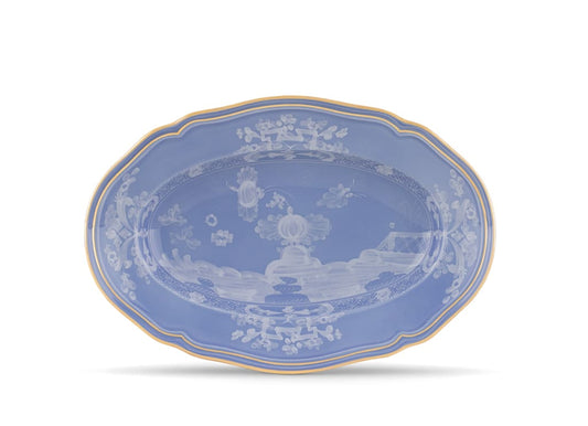 Oriente Italiano Oval Platter - Pervinca