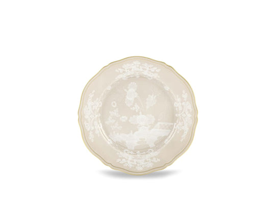 Oriente Italiano Flat Dinner Plate - Meringa