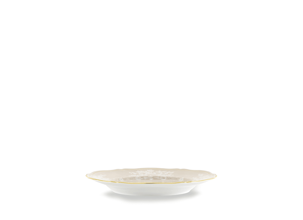 Oriente Italiano Flat Dinner Plate - Meringa