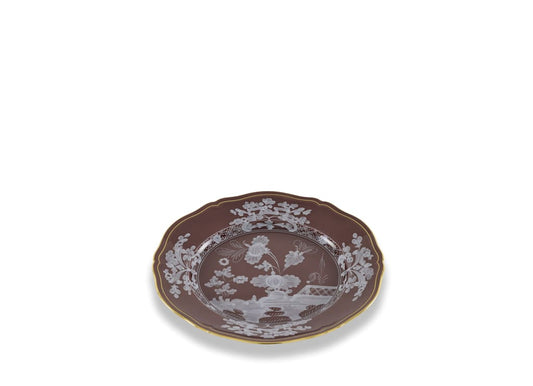 Oriente Italiano Flat Dinner Plate - Castagna