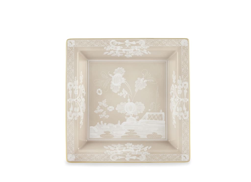 Oriente Italiano Large Square Change Tray - Meringa