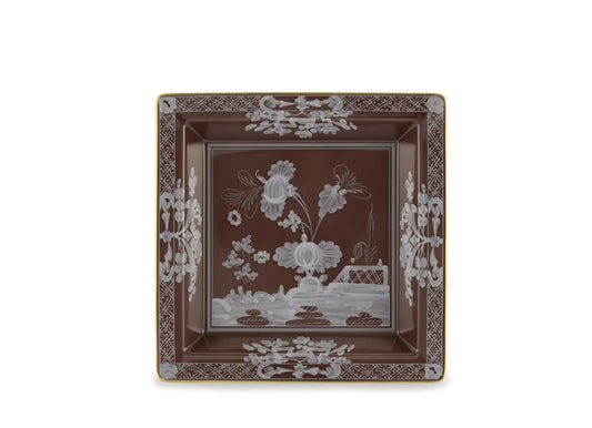 Oriente Italiano Large Square Change Tray - Castagna
