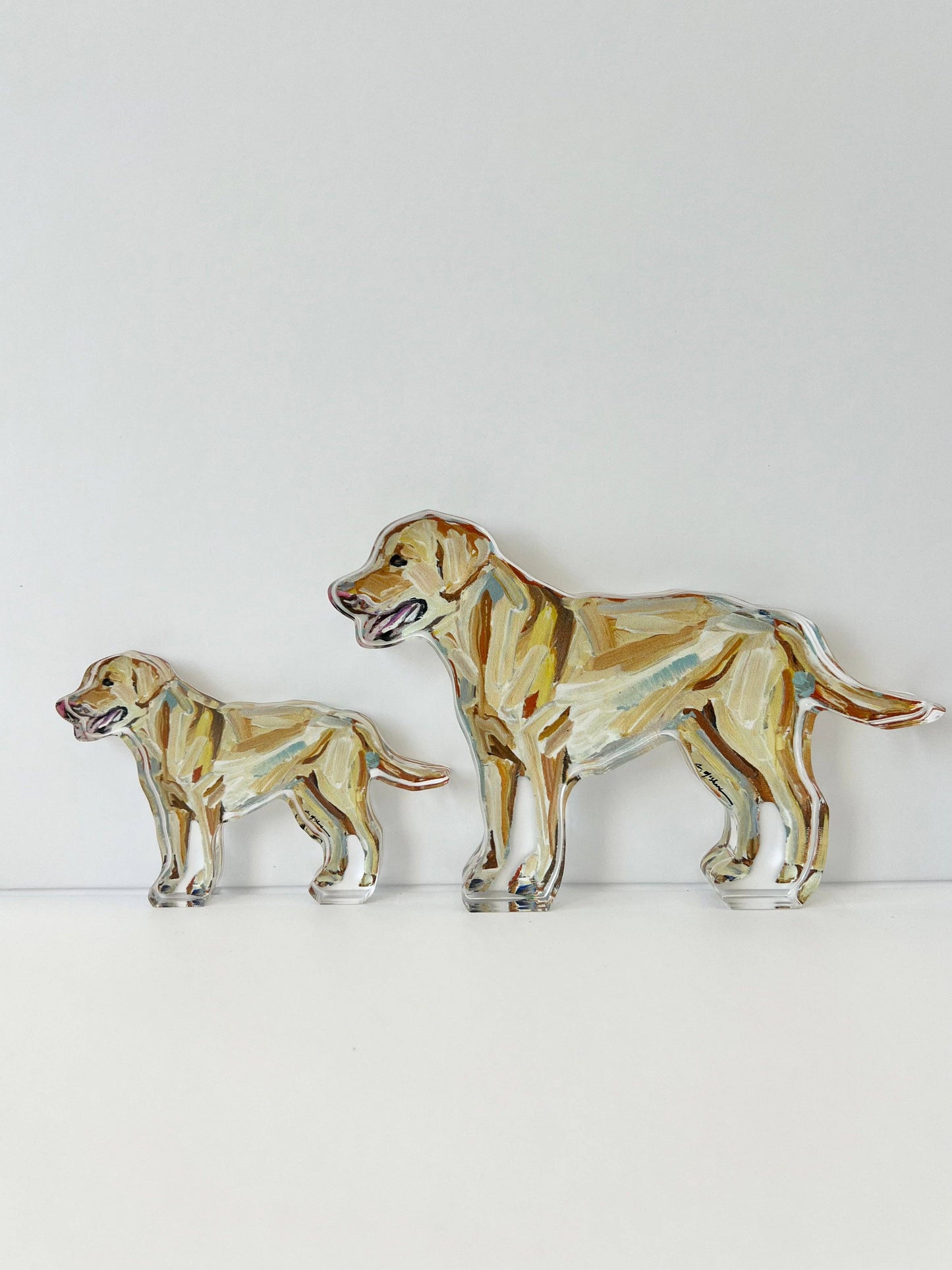 Yellow Lab Acrylic - Small