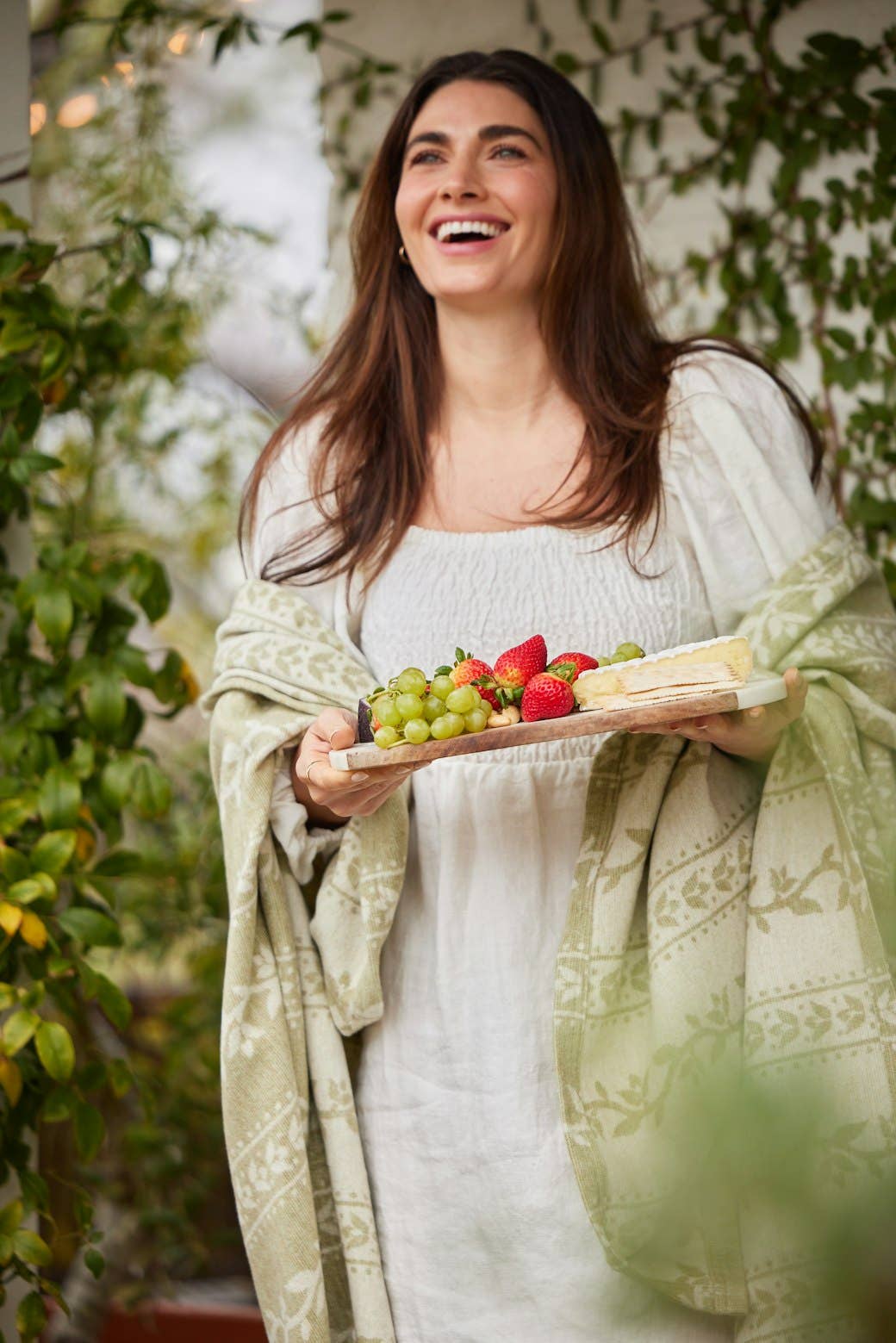 The Lightweight Blanket - Springtime Stripe