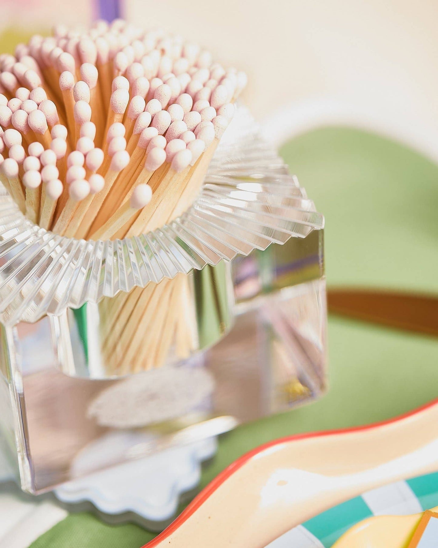 Square Match Striker - White Matches