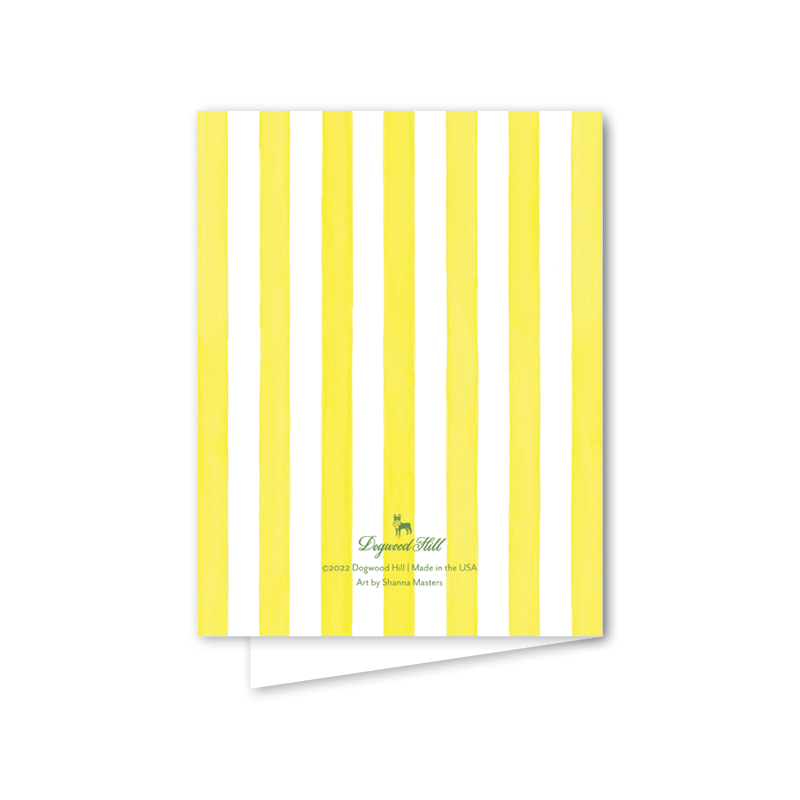 Poolside Cabana Birthday Card