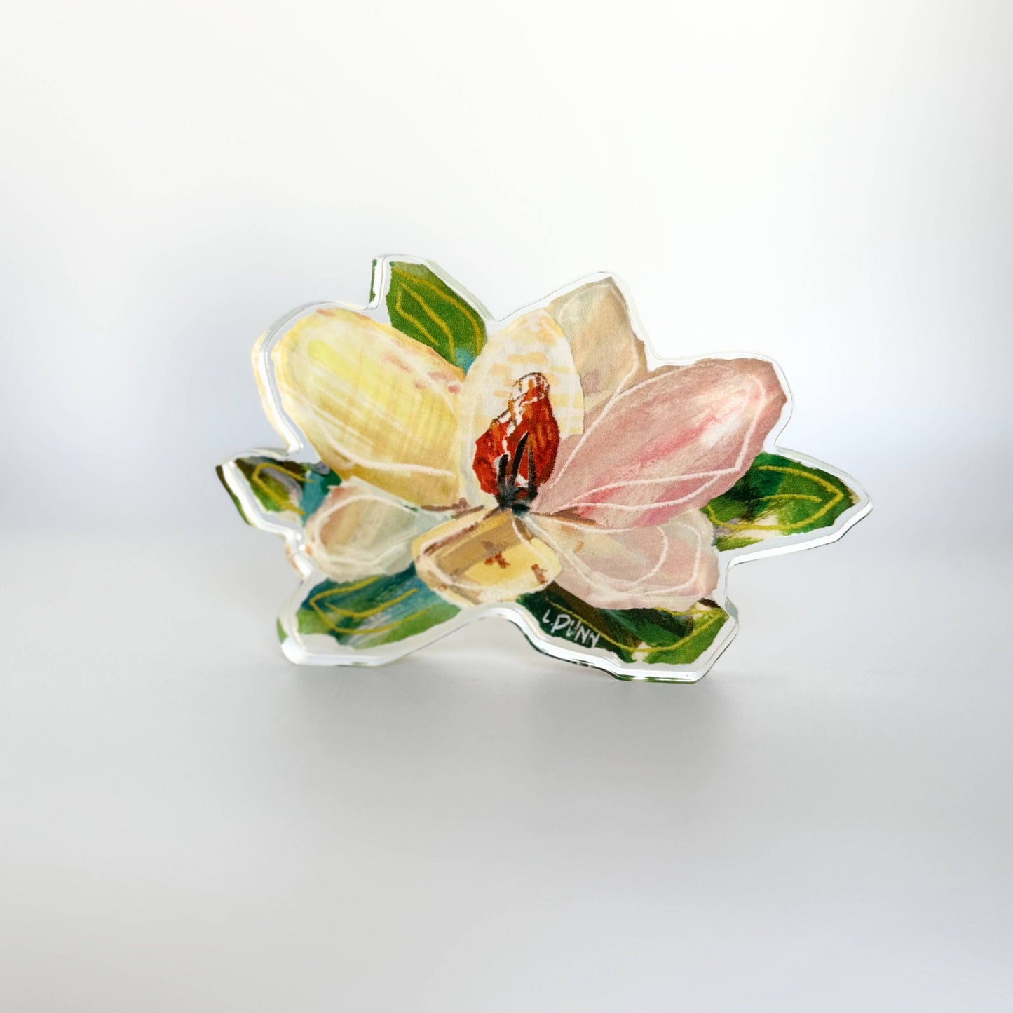 Magnolia Single Acrylic Bloom