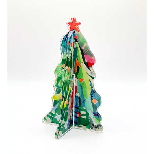 3-D Adorned Christmas Tree Collection - Set/3