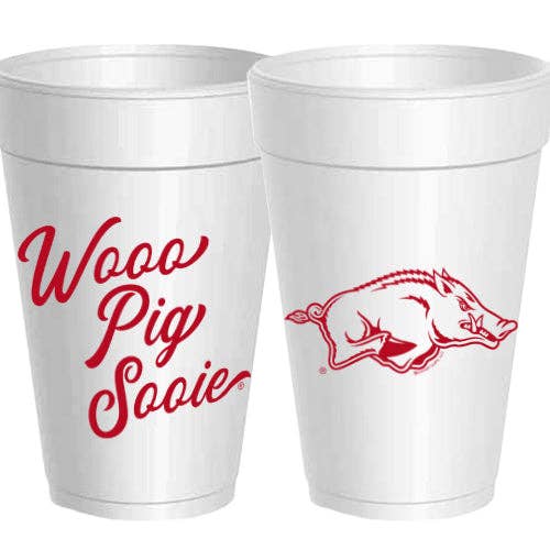 Arkansas - Wooo Pig Sooie Cups