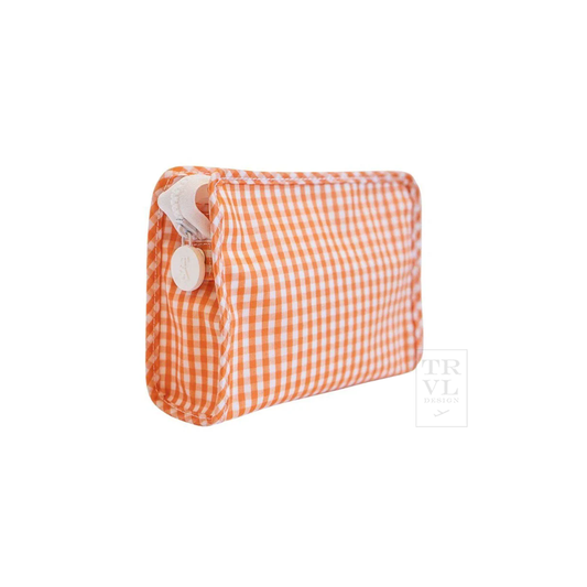 Roadie Small - Gingham Orange