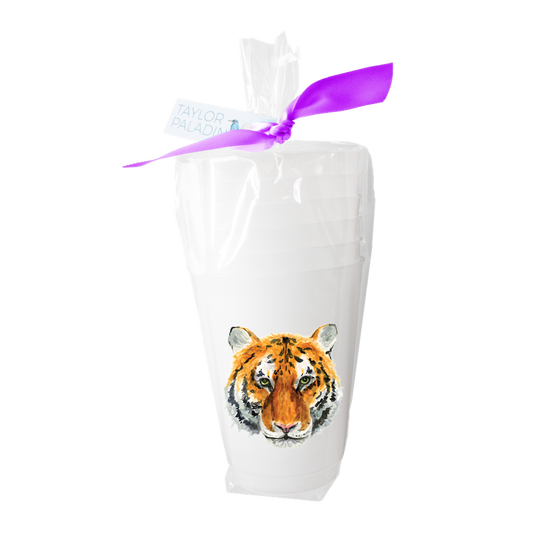Tiger Frosted Cups - Set/6