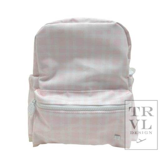 Mini Backer - Pimlico Plaid Pink